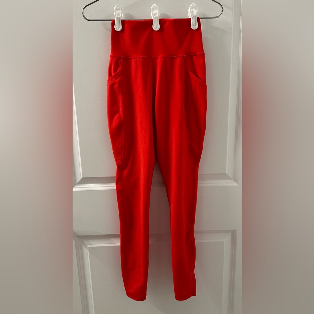 Alphalete Revive Leggings | Red | S